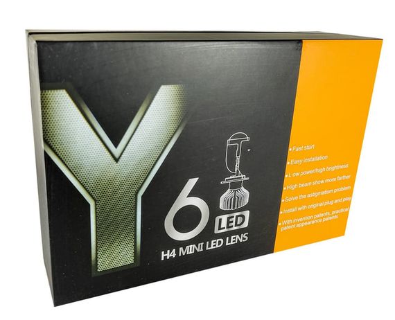 Комплект світлодіодних лінз HeadLight Y6D BI-LED H4 12/24V | Зображення 6