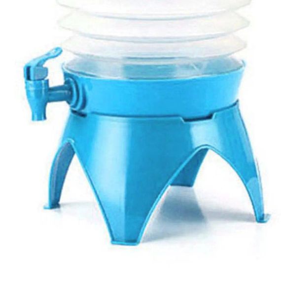 Відкритий складний диспенсер для напоїв пластиковий портативний для пікніків на відкритому повітрі | Зображення 3