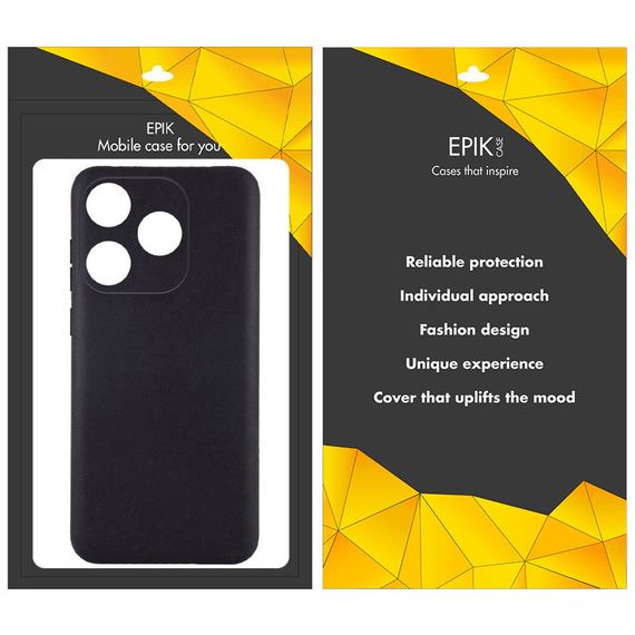 Чехол TPU Epik Black Full Camera для ZTE Nubia V60 Desing | Зображення 1