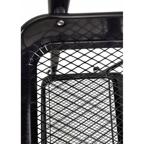 Этажерка с полками для кухни и ванной на колесах Bonro Бонро B-233 черный (42400599) | Зображення 5