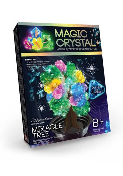 Детский набор для проведения опытов "MAGIC CRYSTAL" OMC-01 безопасный Чудо-дерево