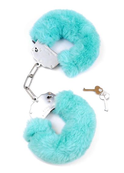 Наручники - Furry Cuffs Blue Sex Aura