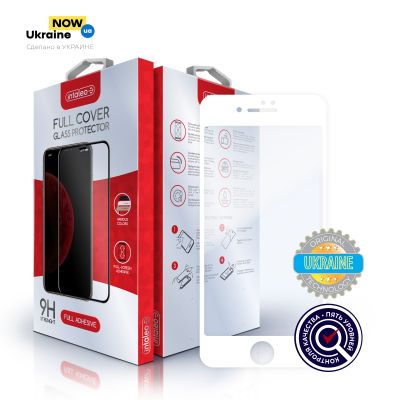 Стекло защитное Intaleo Full Glue Apple iPhone SE 2020 white (1283126502910) | Зображення 7
