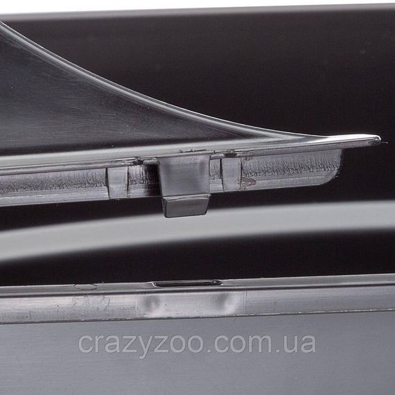 Закрытый туалет для котов Ferplast Ariel 10 Home с системой просеивания и угольным фильтром синий 36x47x35 см | Зображення 5