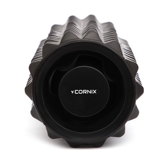 Масажний ролик Cornix EVA 33 x 14 см (валик, ролер) XR-0341 Black | Зображення 2
