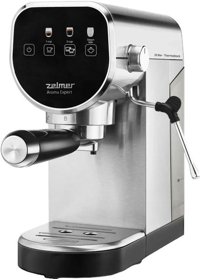 Кавоварка рожкова Zelmer ZCM7300 1360 Вт срібляста