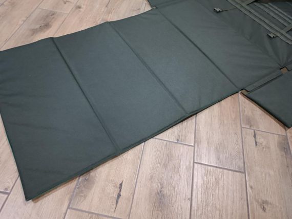 Мат килимок стрілецький тактичний військовий Олива 195*120 см з 6 секцій зложується з бічними вставками знімними | Зображення 1