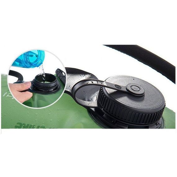 Питна система (гідратор) Naturehike PET NH30Y030-D 3 л, зелений | Зображення 7