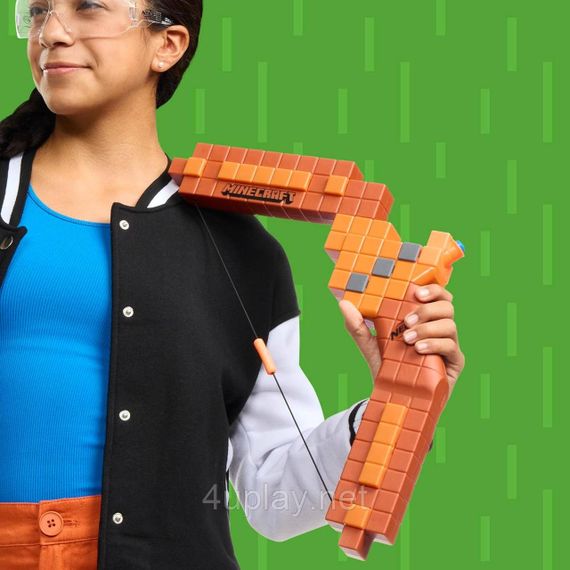 Лук Майнкрафт Hasbro Nerf Minecraft Bow Dart Blaster | Зображення 8