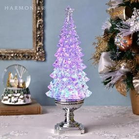 Новорічний світильник-декор LED "Діамантова Ялинка" (HC-S043)