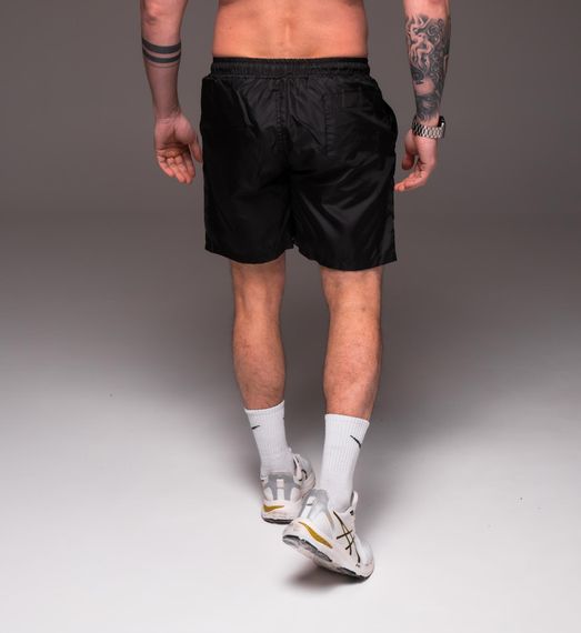 Мужские легкие шорты из плащевки внутри с сеткой RA2040, цвет черный, размер M | Зображення 3