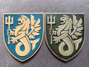 Шеврон 37 ОБМП - 2шт (резиновые)