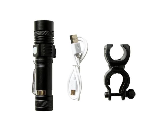 Ліхтар велосипедний Hangli G 518 Т6 3 режими Black