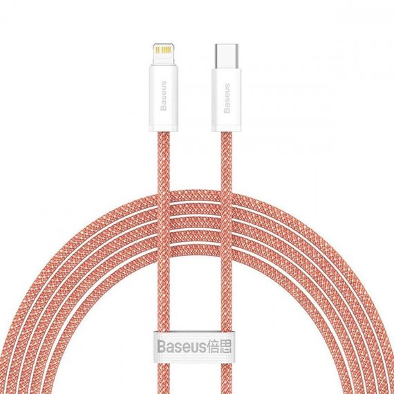 Кабель Baseus Dynamic Series Fast Charging Type-C to Lightning 20W (2m), Помаранчевий, 2.0 м