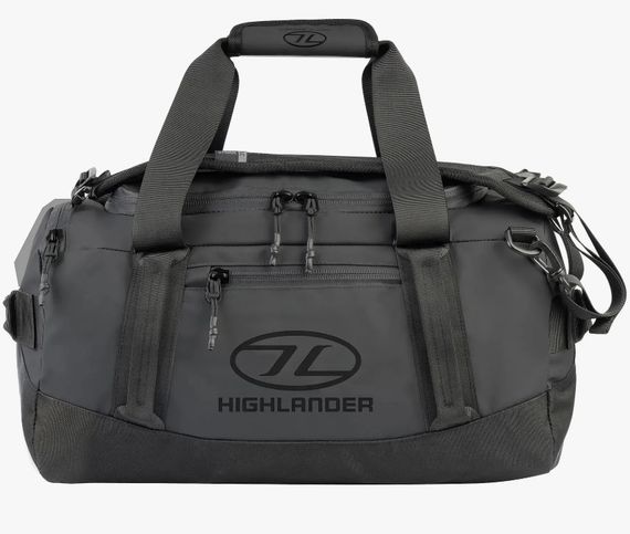 Сумка дорожня водозахисна Highlander Hauler Duffel 30L Black (DB131-BK)