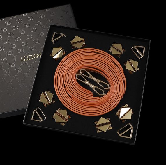 Бондажний набір БДСМ Чорний Lockink | Зображення 6