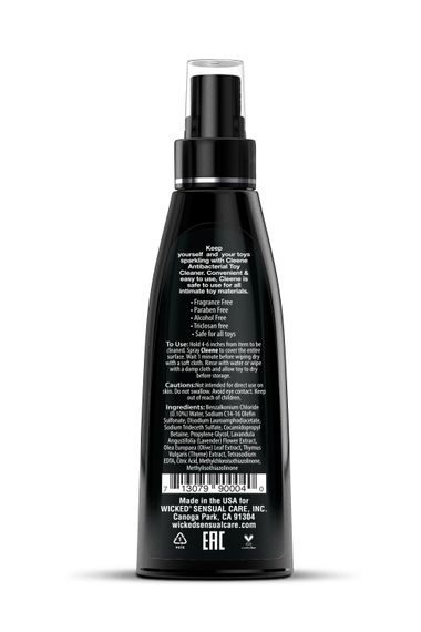 Очищувач WICKED ANTI-BACTERIAL TOY CLEANER 120ML | Зображення 1