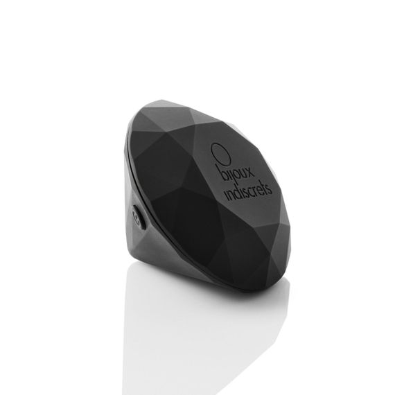 Вібромасажер діамант Bijoux Indiscrets - Twenty One Black, стильний аксесуар для дамської сумочки | Зображення 1