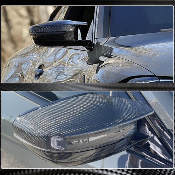 Кришки дзеркал (для G82/G83, Карбон) для BMW 4 серія G22/23/26 2020- рр | Зображення 3