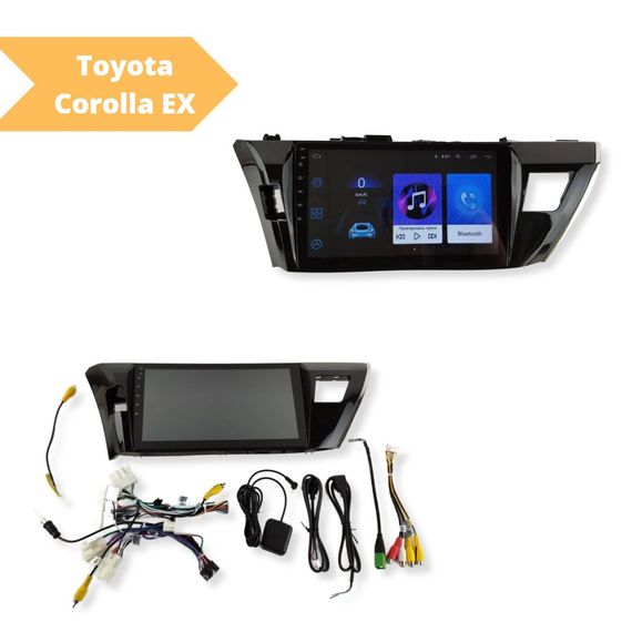 Штатна автомагнітола Toyota Corolla EX 2007 (9") Android 10.1 (4/32) чорний (MER-14138_5408) | Зображення 5