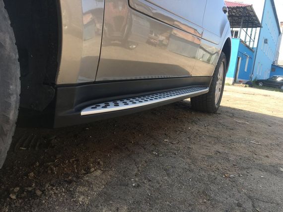 Бокові пороги OEM (2 шт., Алюміній) для Mercedes ML W164 | Зображення 7