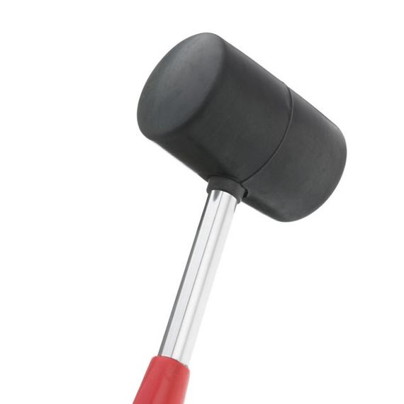 Киянка гумова 680 г, чорна INTERTOOL HT-0232 | Зображення 2