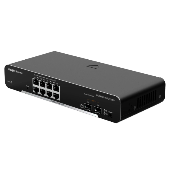 Ruijie RG-NBS3100-8GT2SFP L2 Комутатор 8 портів керований | Зображення 1