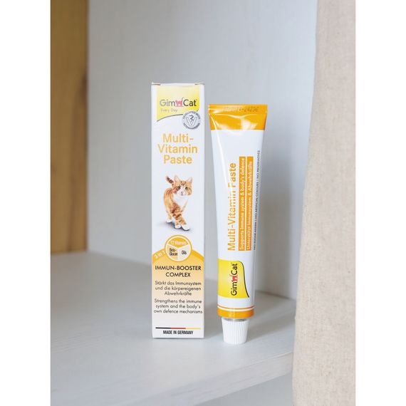 Вітаміни GimCat Every Day мультивітамінна паста для котів для покращення імунітета 50 г | Зображення 3