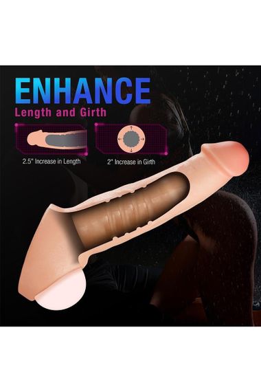 Реалістичний подовжувач пеніса Blush Performance Plus Thrive силіконовий Sex Aura | Зображення 6