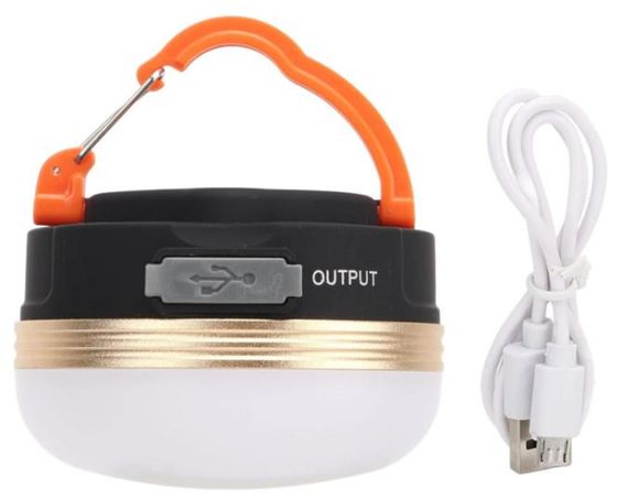 Ліхтар кемпінговий YD-7-7SMD, двоє режимів світла, XPRO, Li-Ion акумулятор, Power Bank, ЗУ Type-C, магніт, гачок (47117-YD-7-7SMD_190) | Зображення 1