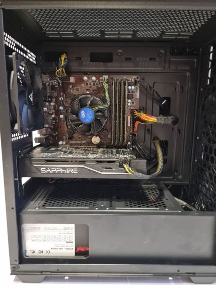 Ігровий ПК Chieftec Tower / Intel Core i5-6600K (4 ядра по 3.5 - 3.9 GHz) / 16 GB DDR4 / 480 GB SSD + 500 GB HDD / AMD Radeon RX 570, 8 GB GDDR5, 256-bit / 500W б/в | Зображення 5