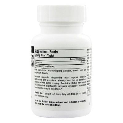 Витаминно-минеральный комплекс Source Naturals Винпоцетин 10мг, 120 таблеток (SNS-01399) - Топ Продаж! | Зображення 1