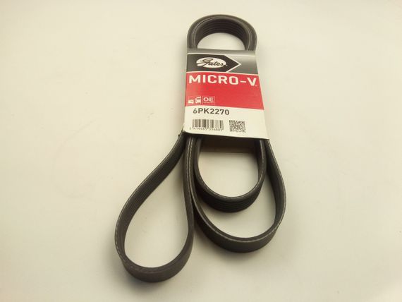 Ремінь генератора струмковий MERCEDES, GATES (6PK2270) (A0129970792)
