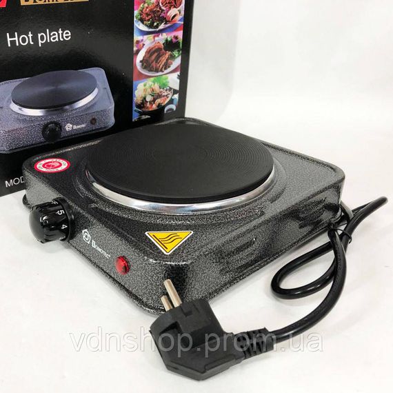 Портативна плита електро, Надійна настільна плита для дому, Електроплита настільна побутова IW-69 | Зображення 2