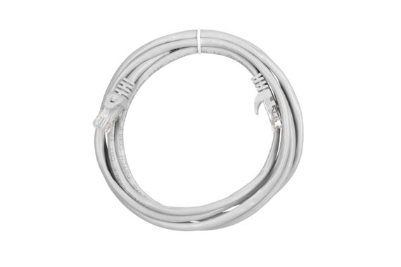 Патч-корд 2E Cat 5e,UTP,RJ45, 26AWG ,7/0.16 Cu, 2.50 m, PVC,Grey (2E-PC5ECOP-250GRY) | Зображення 1