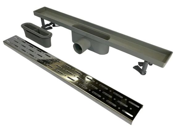 Душовий канал Maxiflow Classic Line 80 см решітка Дощ 4012.0Y050K.080.1 | Зображення 2