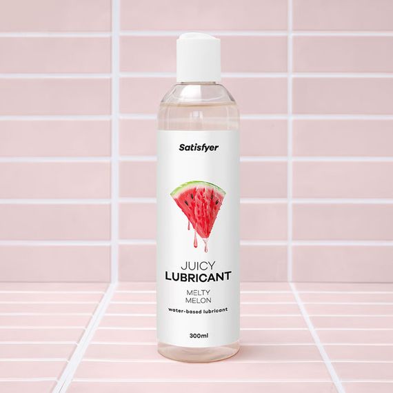 Лубрикант на водной основе Satisfyer Juicy Lubricant Melty Melon water based 300 мл | Зображення 7