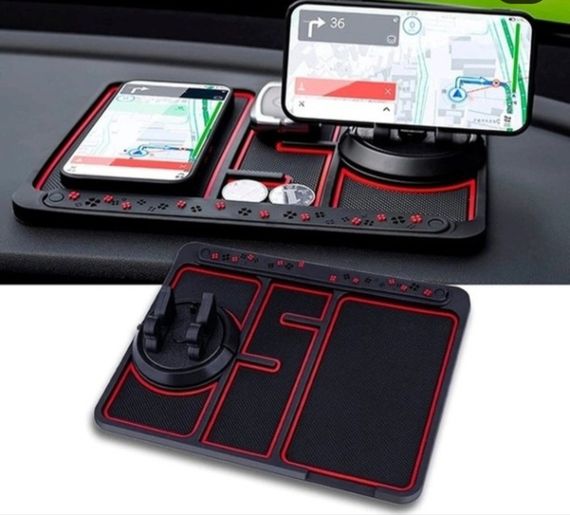 Органайзер для мобільного телефона липкий липкий килимок в авто | Зображення 1