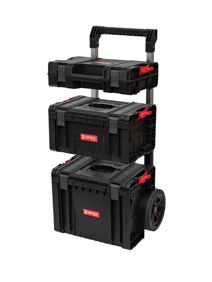 Набір ящиків для інструментів на колесах, 19", 490x415x717, SYSTEM PRO Set 1 Plus, Z259619PG001, QBRICK | Зображення 1