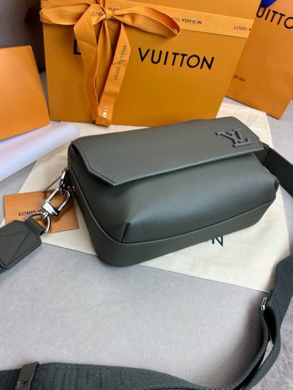 Месенджер сірий Louis Vuitton Fastline Gray c874 | Зображення 5