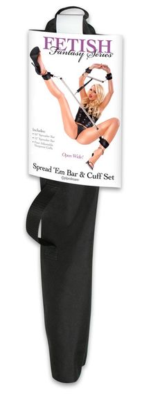Фиксаторы - Pipedream FFS Spread Em Bar & Cuff Set sexstyle | Зображення 1