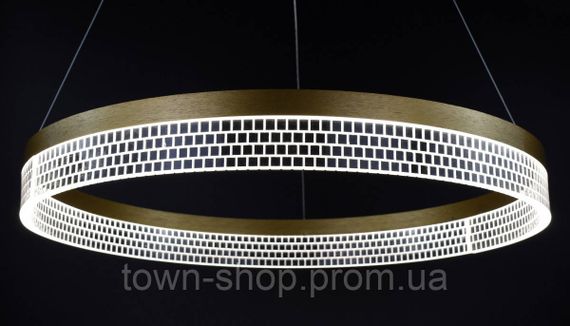 Люстра потолочная LED CO5-400 Золото 40-140х40х40 см. | Зображення 5