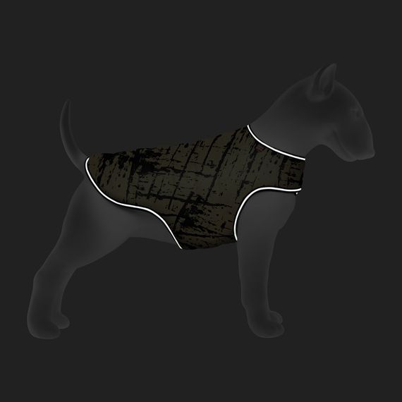 Курточка-накидка для собак WAUDOG Clothes, малюнок "Бетмен ескіз", S, А 32 см, B 41-51 см, С 25-35 см | Зображення 3