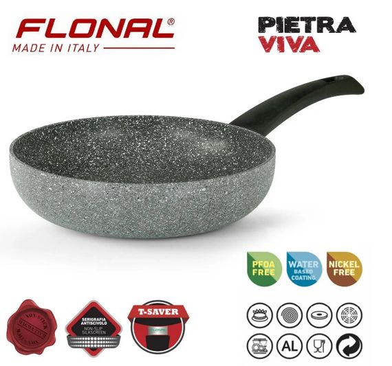 Сковорода Flonal Pietra Viva 30 см (PV8PB3070) | Зображення 6