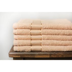 Полотенце махровое SoundSleep Rossa 70x140 см бежевое