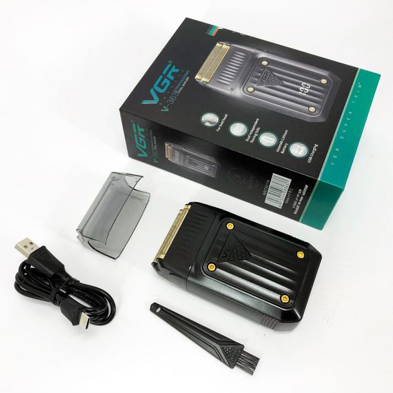 Электрическая мужская бритва для бороды, Мужская бритва на батарейках Компактная электробритва SJ-92 | Зображення 2