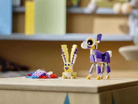 Конструктор LEGO Creator Фантастичні лісові істоти 31125 (31125) | Зображення 4