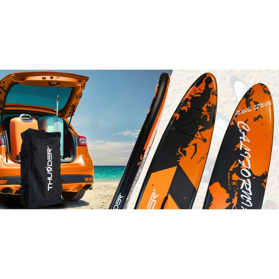 Надувна дошка SUP THUNDER Earth 365 см з веслом | Зображення 2