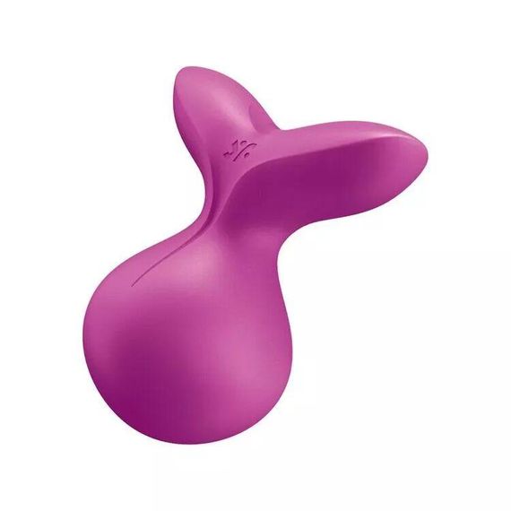 Мінівібромасажер Satisfyer Viva la Vulva 3, Фіолетовий | Зображення 1