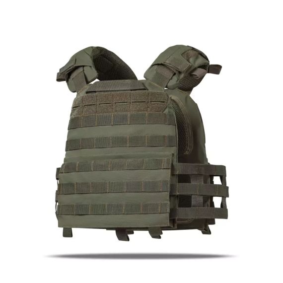 Плитоноска MVP Lite Ukrarmor Modular Vest Platform, плитоноска-носій Cordura MOLLE ЗСУ, страйкбол, колір Олива | Зображення 6